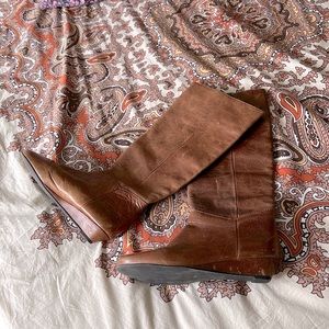 Steve Madden Leather Riding Boots